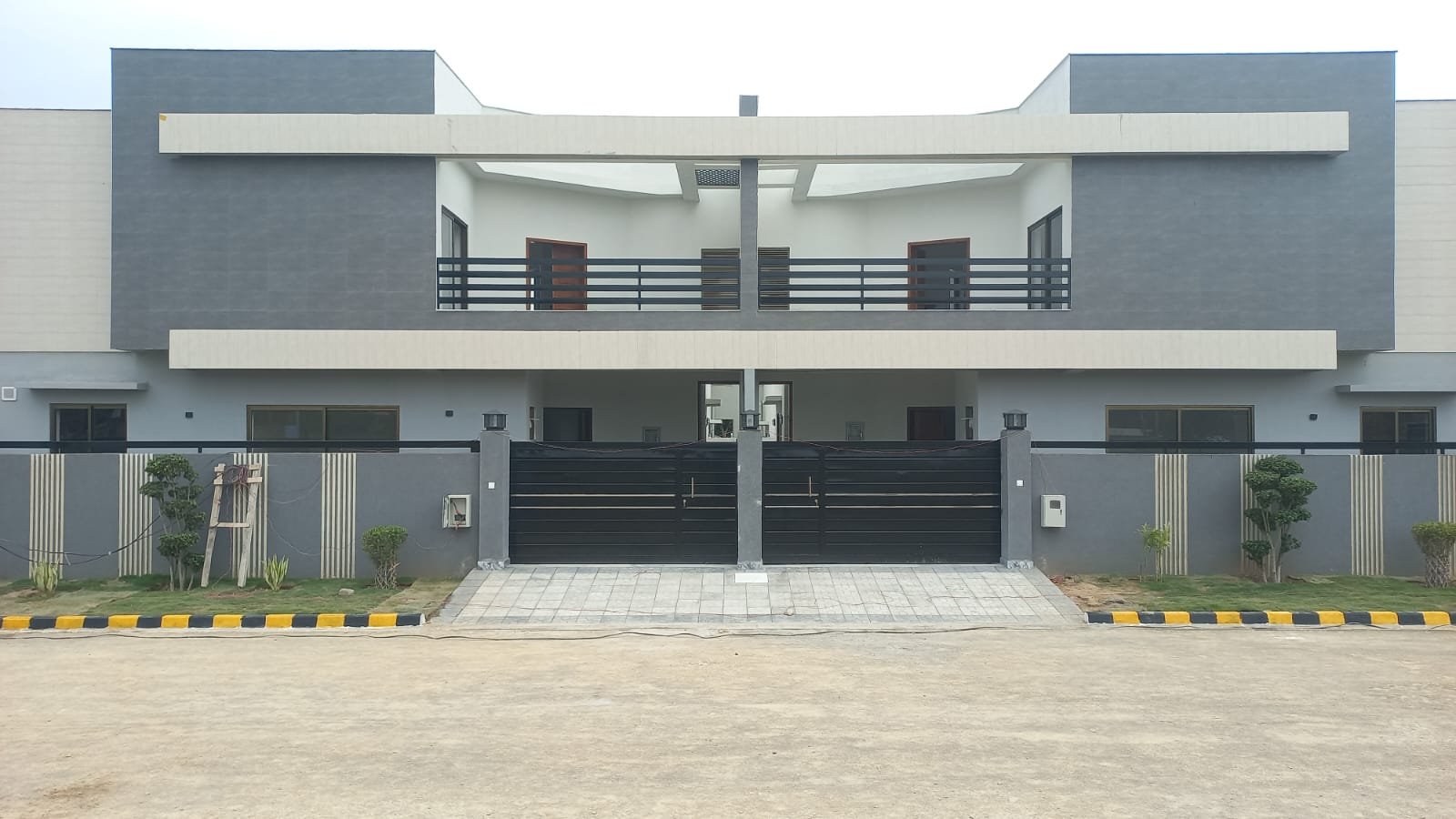 Modern house construction project by MEVCON